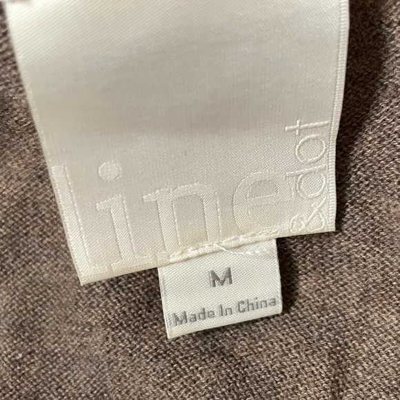 Line & Dot satin back cardigan - Picture 4 of 7